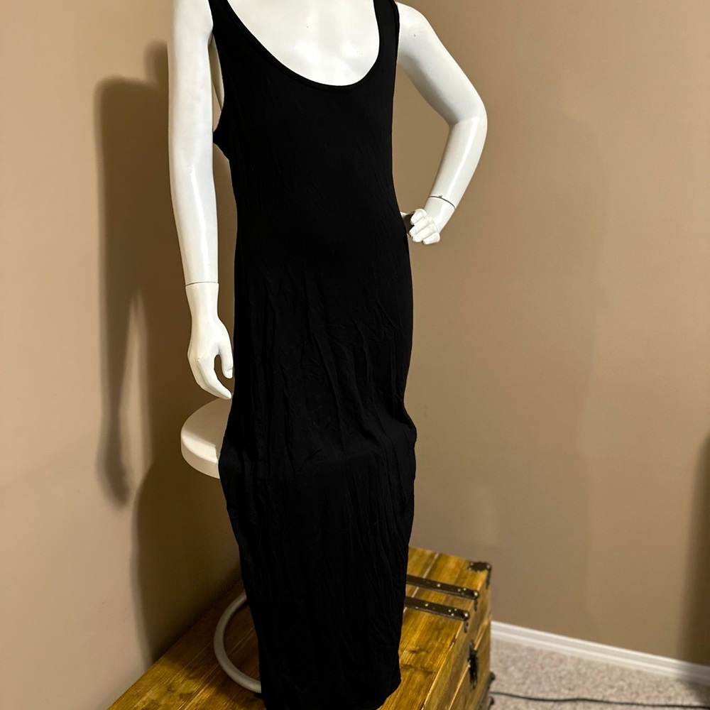 Maxi black dress